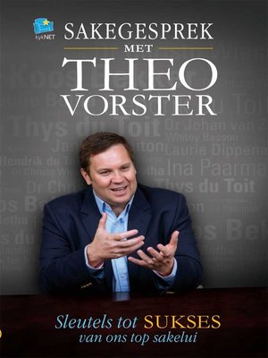 cover image of Sakegesprek met Theo Vorster